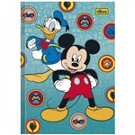 Caderno Brochura Capa Dura 1/4 Top Mickey e Donald 48 Folhas