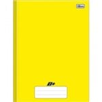Caderno Brochura Capa Dura Universitário D+ Amarelo 48 Folhas 116769