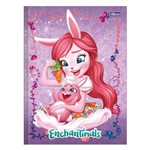 Caderno Brochura Enchantimals - Bree Bunny e Twist - 80 Folhas - Tilibra