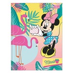 Caderno Brochura Minnie - Flamingos - 1 Matéria - Tilibra