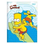 Caderno Brochura The Simpsons - Bart e Homer - 48 Folhas - Tilibra