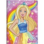 Caderno Capa Dura Brochura Barbie Dreamtopia 96 Folhas Pacote com 05 Foroni