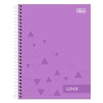 Caderno Colegial Lunix - Roxo - 160 Folhas - Tilibra
