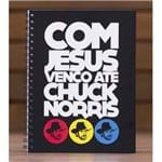 Caderno com Jesus Venço Até Chuck Norris | Jesus Freak