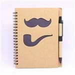 Caderno de Anotações com Caneta Mustache Wx Gift