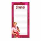Caderno de Anotações com Imã Pin Up Coca Cola