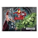 Caderno de Cartografia e Desenho Avengers - Cinza - Tilibra