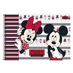 Caderno de Cartografia e Desenho Milimetrado - Minnie & Mickey - Tilibra