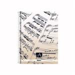 Caderno de Música Capa Dura Universitário 96 Folhas Tilibra