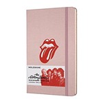 Caderno Edição Limitada Rolling Stones Moleskine Silk Rosa