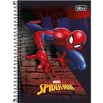 Caderno Espiral Capa Dura 1/4 Spider-Man 80 Folhas - Sortido (Pacote com 4 Unidades)
