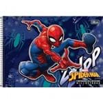 Caderno Espiral Capa Dura Cartografia e Desenho Milimetrado Spider-Man 96 Folhas - Sortido (Pacote com 4 Unidades)