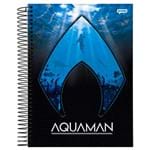 Caderno Espiral Universitário Aquaman 20X1 400 Folhas-Jandaia