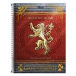 Caderno Game Of Thrones - House Lannister - 1 Matéria - Tilibra
