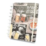 Caderno Médio Beer com 80 Folhas Caderno Inteligente