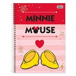 Caderno Minnie Mouse - Sapatinho - 10 Matérias - Tilibra