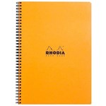 Caderno Rhodia Note Book Capa Laranja A4+