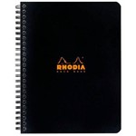 Caderno Rhodia Note Book Capa Preta A5+