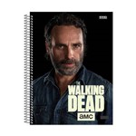Caderno The Walking Dead - Rick - 1 Matéria - São Domingos