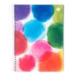 Caderno Universitário 20x28 - Manchas Coloridas Pautado