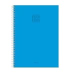 Caderno Universitário Foroni Fluor Mix Azul 96 Folhas