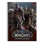 Caderno World Of Warcraft - Sylvana Correventos - 10 Matérias - Foroni