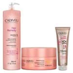 Cadiveu Hair Remedy Kit - Shampoo + Leave-In + Máscara Kit