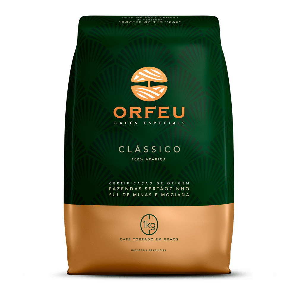 Café Orfeu - Clássico Torrado em Grãos | 1kg 000500