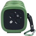 Caixa Acústica Portátil Frahm Px 120 com Bateria Até 12hs Bluetooth NFC 6w Rms Popbox Verde