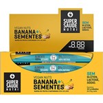 Caixa com 12 Barras Vegan Nuts Banana + Sementes - Super Saúde Nutri