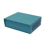 Caixa de Alumínio MWF Azul Turquesa - Modelo Folded Case