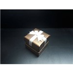 Caixa de Presente para Anéis Alianças e Jóias 5,9x5,9x5,5cm