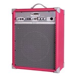 Caixa de Som Amplificada 65W 10 Pol Vivid Pink Up!10 Ll Áudio