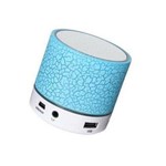 Caixa de Som Bluetooth Fm USB Sd Ligth Neon CS-A12BT Azul