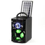 Caixa de Som Bluetooth Rádio Fm Am Sw Usb Painel Solar E33