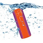 Caixa de Som Bluetooth UE Boom 2 Laranja/Violeta à Prova D' Água
