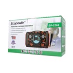 Caixa de Som Ecopower Ep-2323 Bluetooth / Usb / Cartão Sd / Radio Fm - Azul