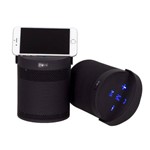 Caixa de Som Portátil Inova 5w Bluetooth Entrada para Cartão Sd Usb Aux e Rádio Fm - Preta