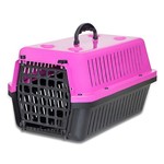 Caixa de Transporte para Cães e Gatos Rosa N 1