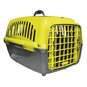 Caixa de Transporte Snow Pet Amarelo P