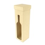 Caixa de Vinho Laser Modelo Garrafa