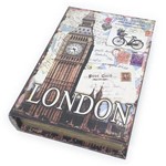 Caixa Livro Decorativa London Big Ben - 25 X 18 Cm