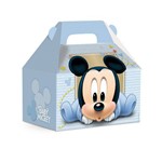 Caixa Maleta Kids Surpresa Mickey Disney Azul C/10
