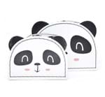 Caixa Maleta Panda Kit 2pçs