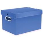 Caixa Organizadora Prontobox Azul 560x365x300 Xg