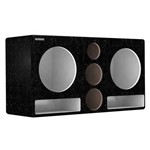 Caixa Premier Audio Dutada Trio Evolution Pigmentada para 2 Alto-Falantes de 12, 2 Cornetas e 1 St