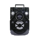 Caixa Som Roadstar Rs820cx Preto 20w Rms Bluetooth Karaoke Aux Fm Controle Remoto