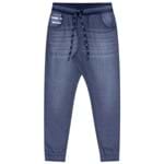 Calça Azul Jeans com Cordão - 1