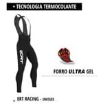 Calça Bretelle Elite Racing Forro Gel Ert Ciclismo Mtb Speed