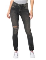 Calça Calvin Klein Jeans 5 Pockets Sp High Preto - 34